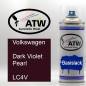 Preview: Volkswagen, Dark Violet Pearl, LC4V: 400ml Sprühdose, von ATW Autoteile West.